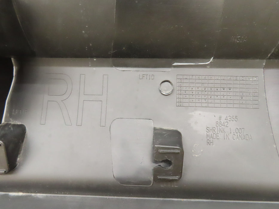 2015-2023 FORD EDGE FRONT RIGHT PASSENGER LOWER DOOR MOLDING OEM FT4B-R20306-ADW
