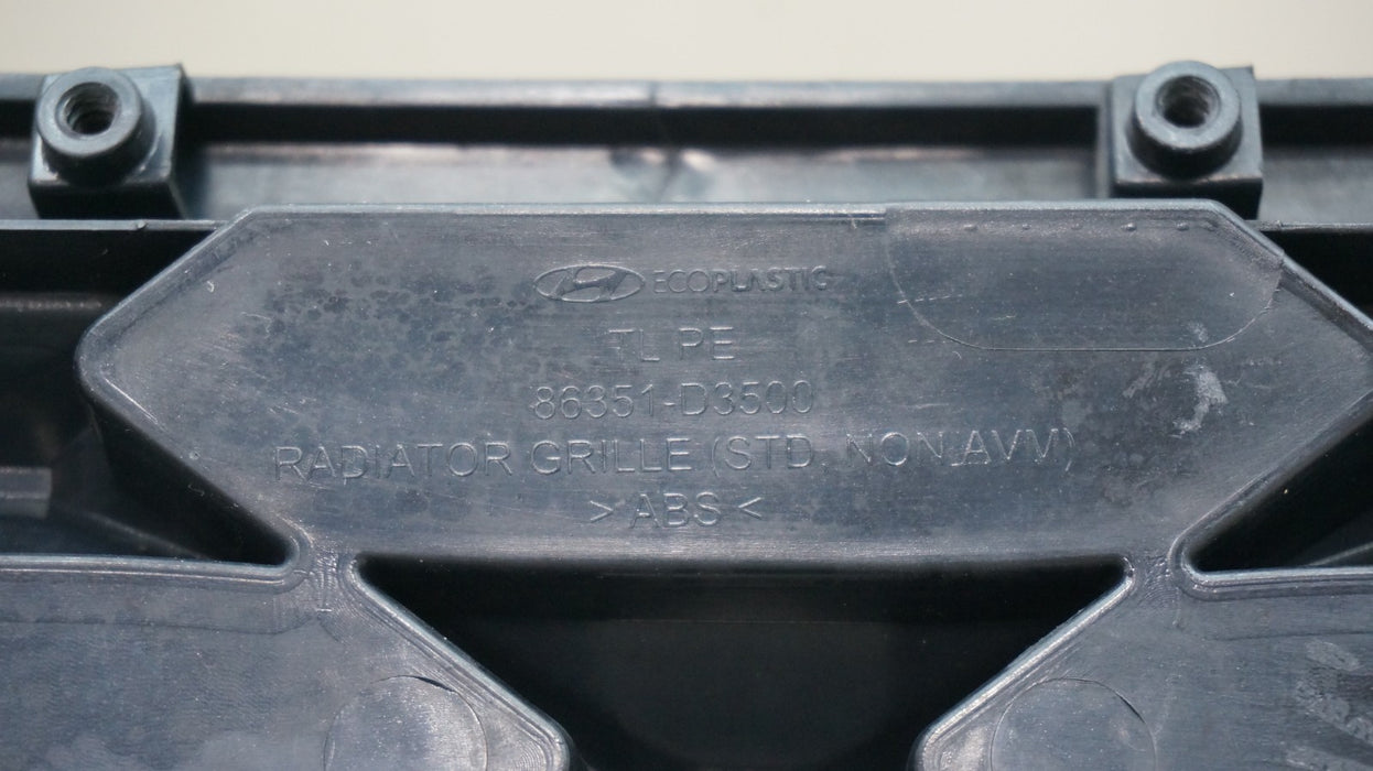 2019-2021 HYUNDAI TUCSON FRONT RADIATOR GRILLE GRILL 86351-D3500 OEM