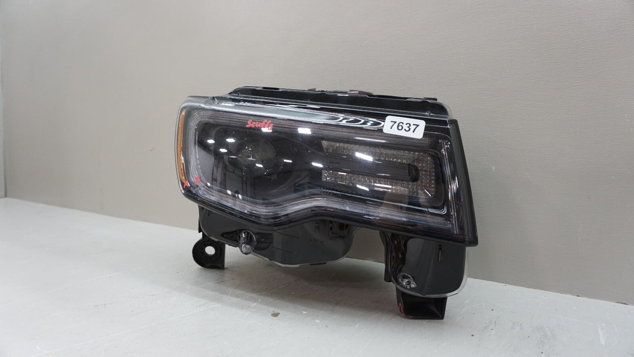 2016-2021 JEEP GRAND CHEROKEE FRONT RH RIGHT PASSENGER SIDE XENON HEADLIGHT OEM