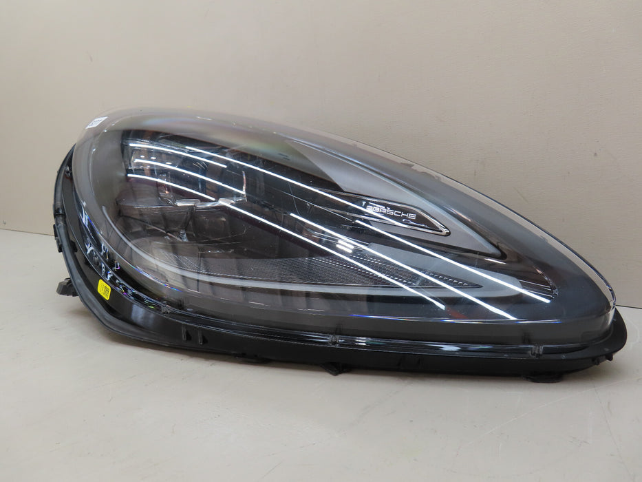 2019-2023 PORSCHE MACAN FRONT RIGHT PASSENGER SIDE BLACK FULL LED HEADLIGHT OEM