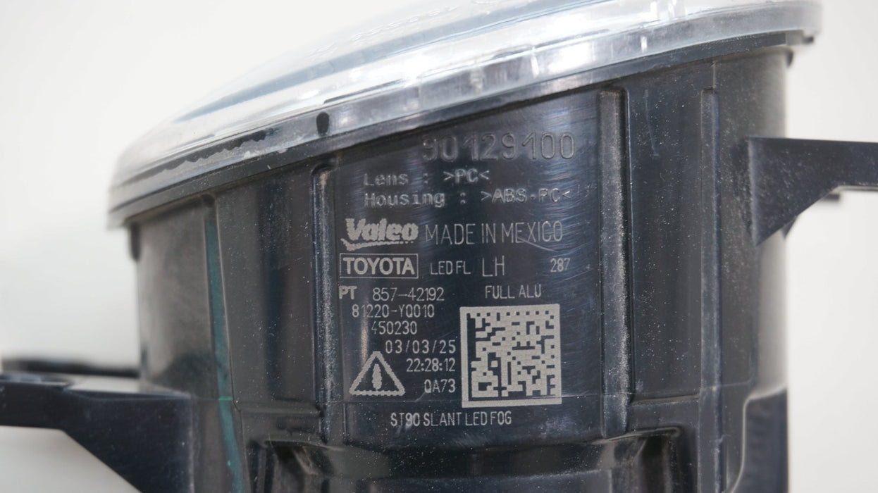 2015-2021 TOYOTA LEXUS LH LEFT DRIVER LED FOG LIGHT 90129100 OEM