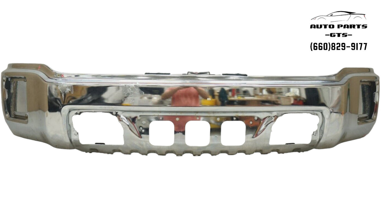 2014-2015 GMC SIERRA 1500 PICKUP FRONT METAL BUMPER COVER PANEL OEM 134Z15