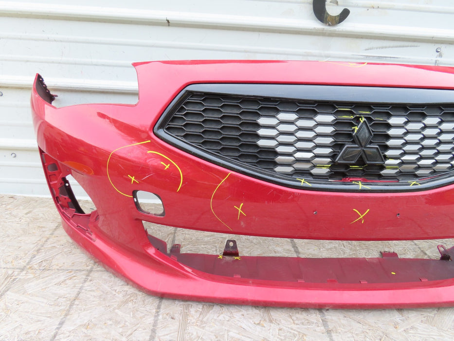 2017-2019 MITSUBISHI MIRAGE FRONT BUMPER COVER W/ GRILLE GRILL OEM 6400H290ZZ