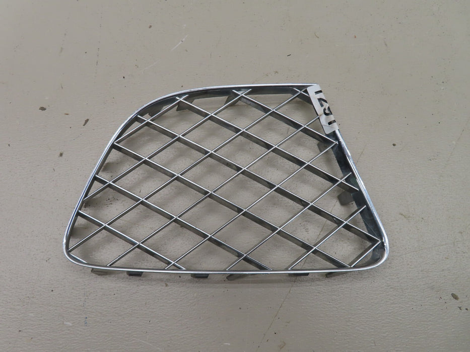 2012-2014 BENTLEY CONTINENTAL FRONT RIGHT PASSENGER SIDE BUMPER GRILL COVER OEM
