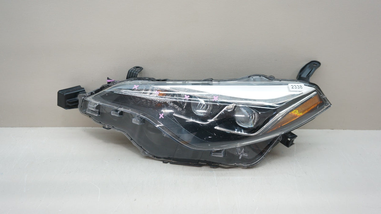 2017-2019 TOYOTA COROLLA FRONT LEFT DRIVER SIDE LED HEADLIGHT OEM