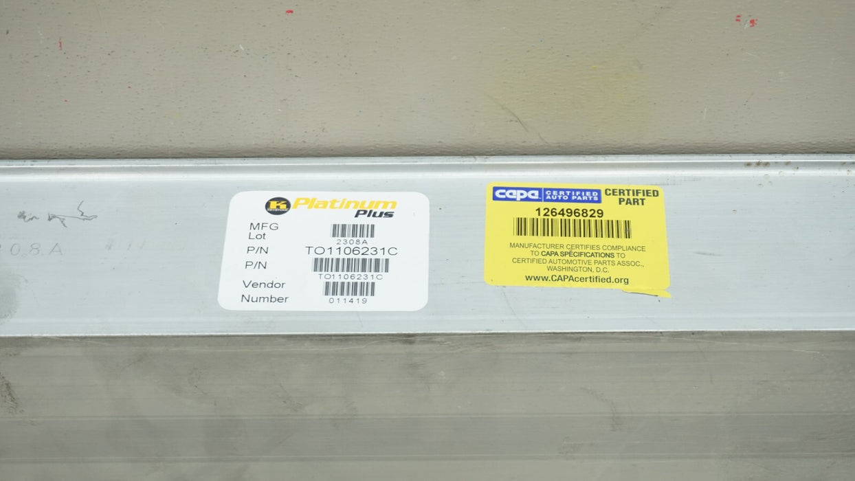 2018-2023 TOYOTA CAMRY REAR REINFORCEMENT BAR CAPA AFTERMARKET