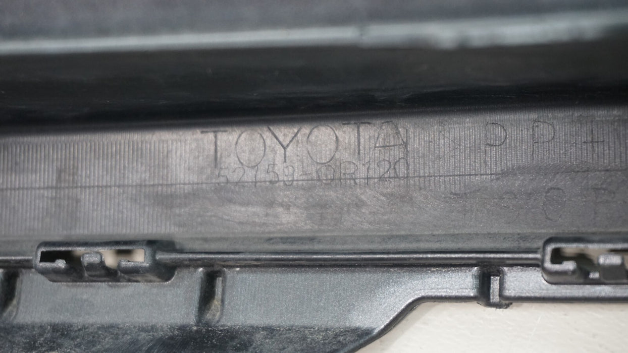 2016-2018 TOYOTA RAV4 REAR UPPER BUMPER COVER PANEL OEM 52159-0R120