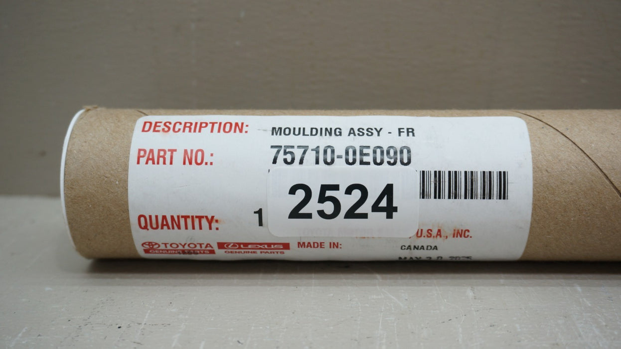 2016-2022 LEXUS RX350 RX450H FRONT RIGHT DOOR BELT MOLDING OEM 75710-0E090