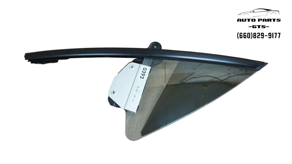2003-2010 BENTLEY CONTINENTAL FRONT RIGHT DOOR QUARTER GLASS VENT WINDOW OEM
