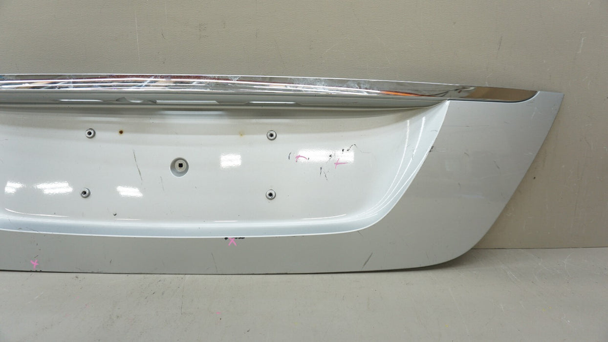 2007-2009 MERCEDES E350 W211 SEDAN REAR TRUNK LICENSE PLATE PANEL OEM 2118100173