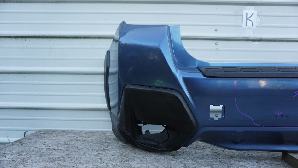 2018-2019 SUBARU CROSSTREK XV REAR BUMPER COVER PANEL PLASTIC OEM 18 19