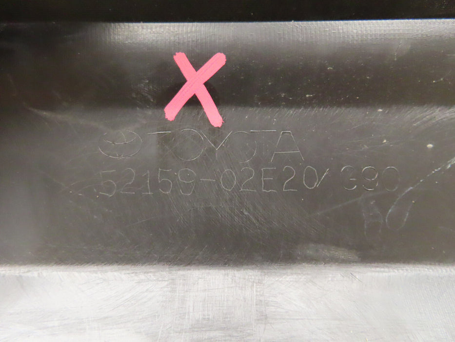 2019 2020 2021 2022 TOYOTA COROLLA REAR BUMPER COVER OEM 52159-02E20