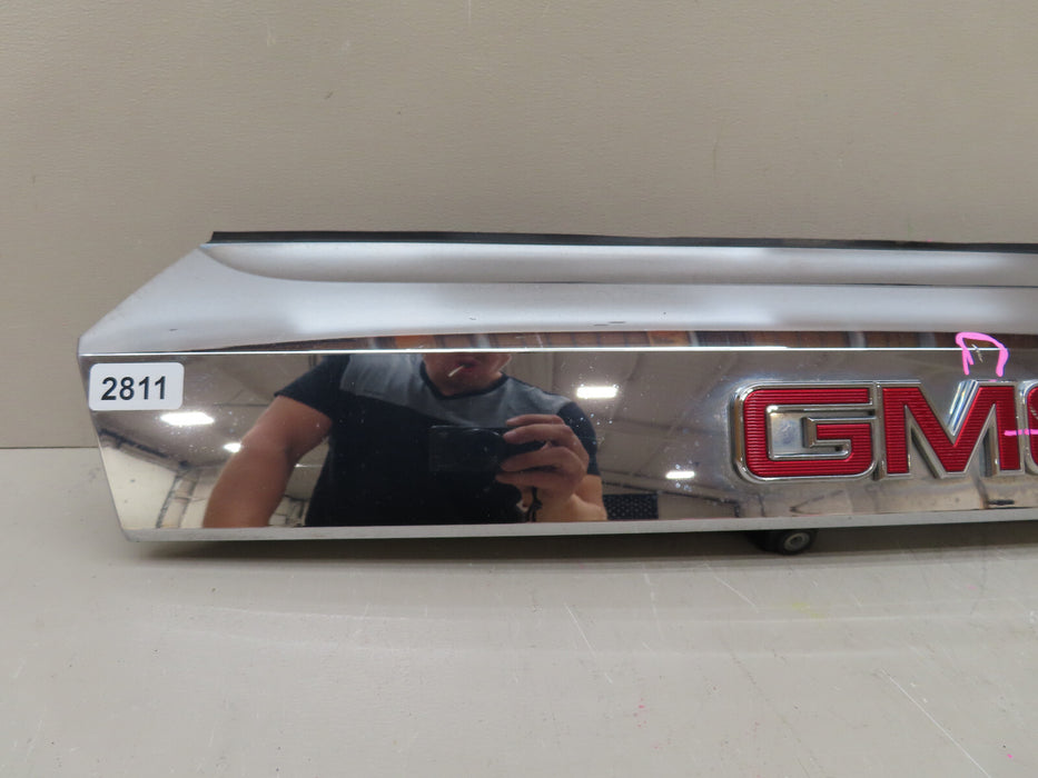 2010-2017 GMC Terrain Chrome Rear Hatch Handle Trim Backup Camera OEM 23333994