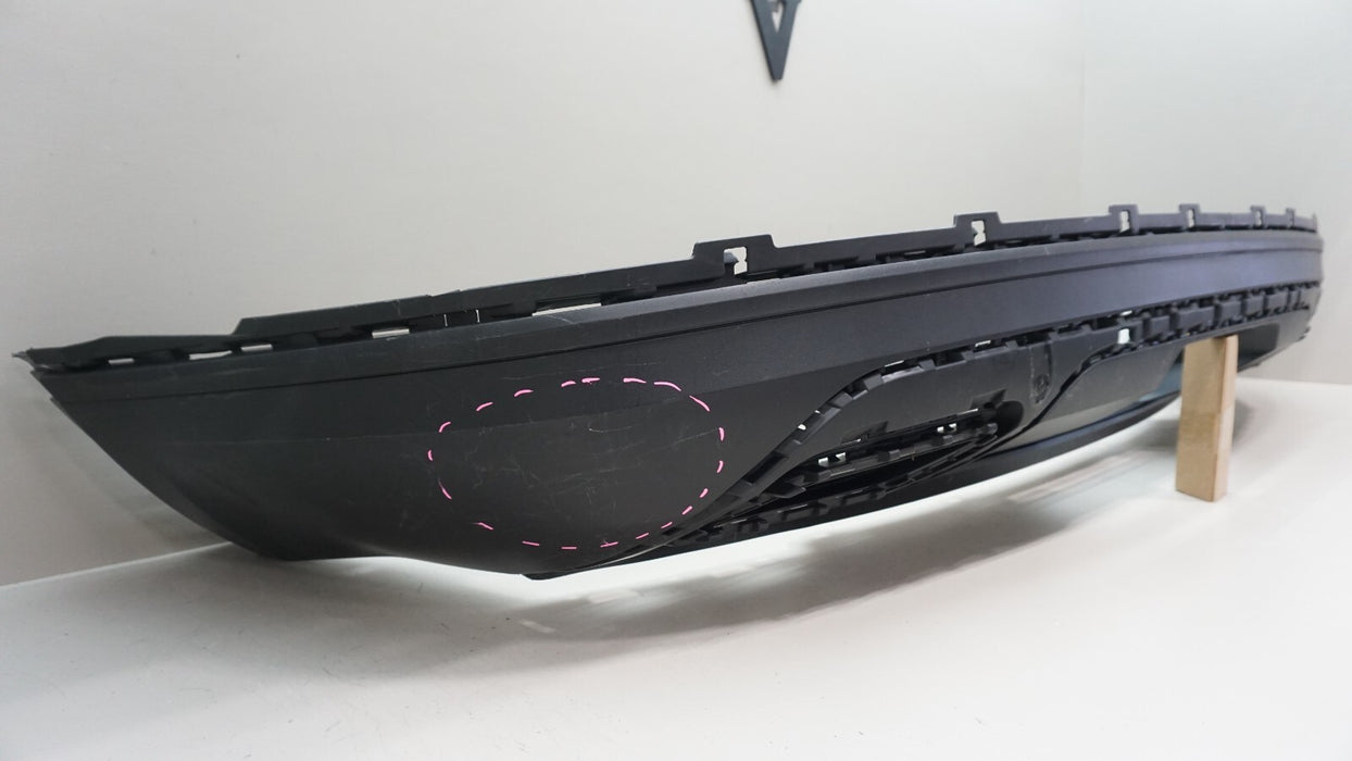 2018-2020 VOLKSWAGEN ATLAS MATTE REAR LOWER BUMPER COVER VALANCE OEM 3CN807521