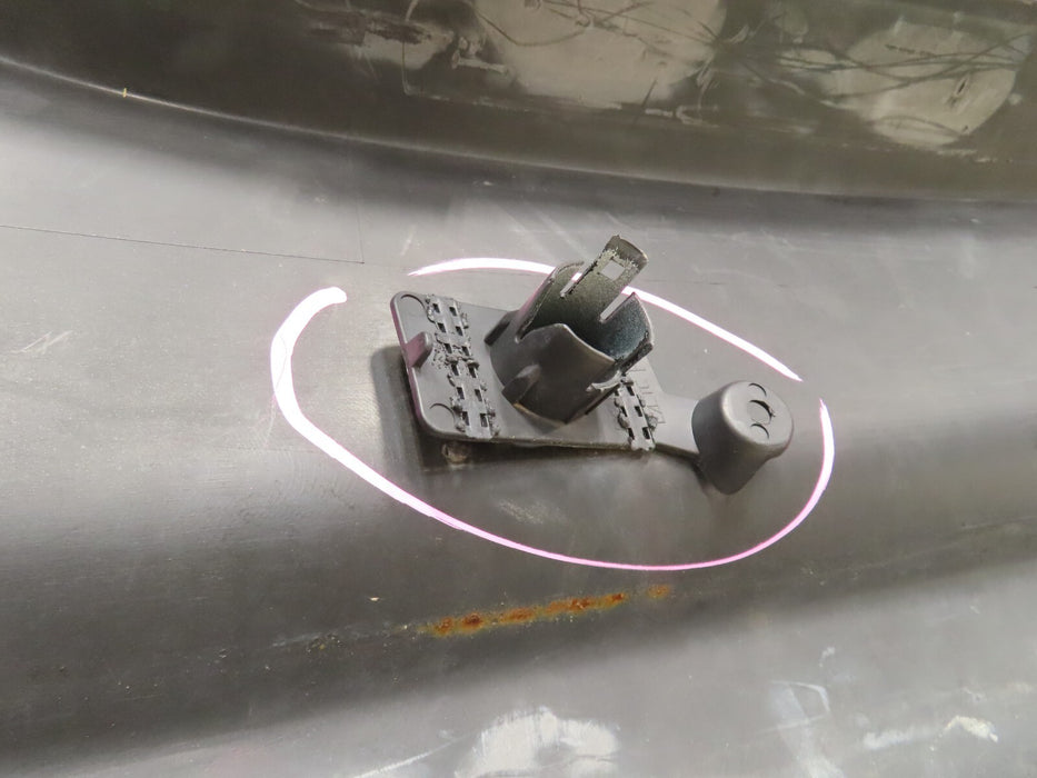 2012-2015 JAGUAR XF REAR BUMPER COVER PANEL W/ SENSOR HOLE OEM 8X23-17D781-AD