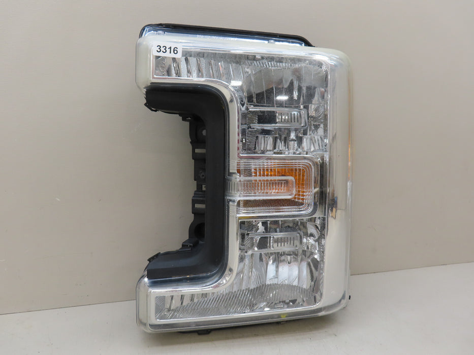 2017-2019 FORD F-250 F-350 SUPER DUTY LEFT DRIVER SIDE HEADLIGHT HALOGEN OEM