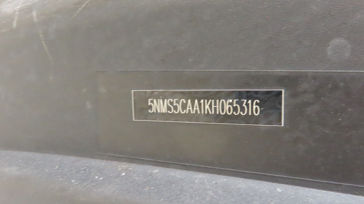 2019 2020 HYUNDAI SANTA FE FRONT LOWER BUMPER COVER OEM