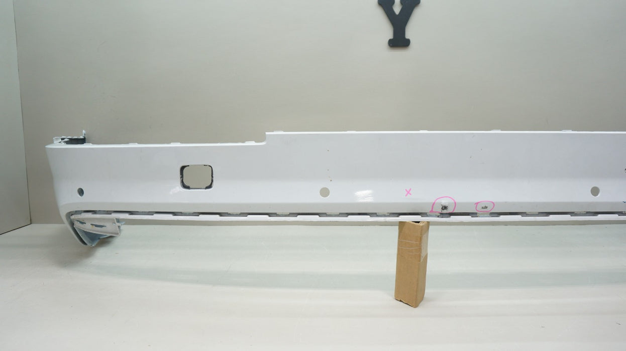 2017-2019 AUDI Q7 REAR LOWER BUMPER COVER VALANCE PANEL OEM 4M0807527B
