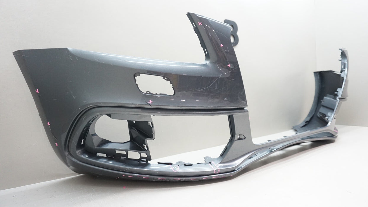 2013-2017 AUDI Q5 8R S LINE FRONT BUMPER COVER PANEL OEM 8R0807437AC (PKD)