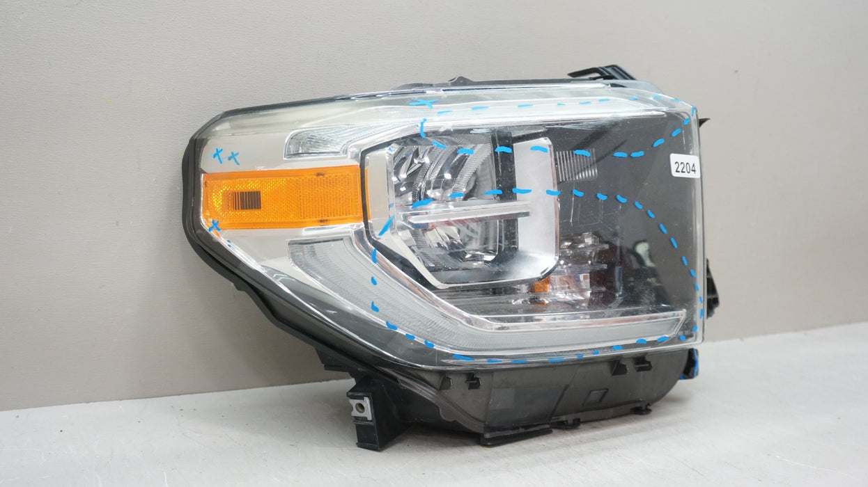 2018-2021 TOYOTA TUNDRA FRONT RIGHT PASSENGER SIDE LED HEADLIGHT OEM
