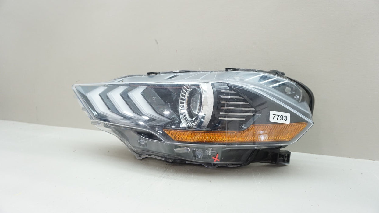 2018-2023 FORD MUSTANG FRONT LH LEFT DRFIVER SIDE HEADLIGHT OEM