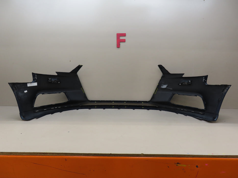 2015-2016 AUDI A3 FRONT BUMPER COVER OEM 8V5 807 437