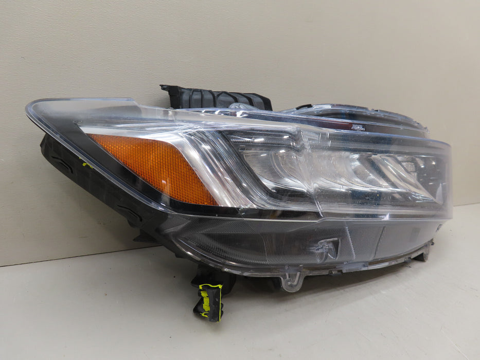 2018-2020 HONDA ACCORD FRONT RIGHT PASSENGER SIDE HEADLIGHT HALOGEN/LED OEM