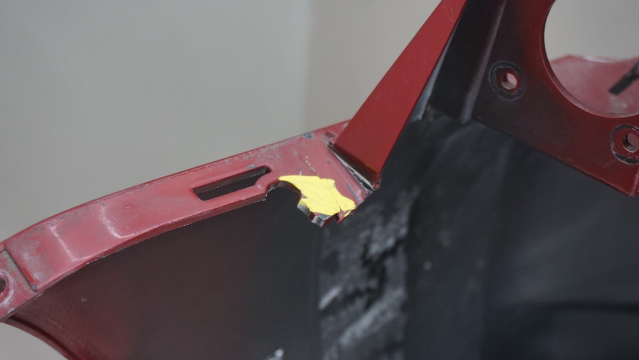 2007-2010 JEEP COMPASS FRONT BUMPER COVER RED 05116471AB OEM 07 08 09 10