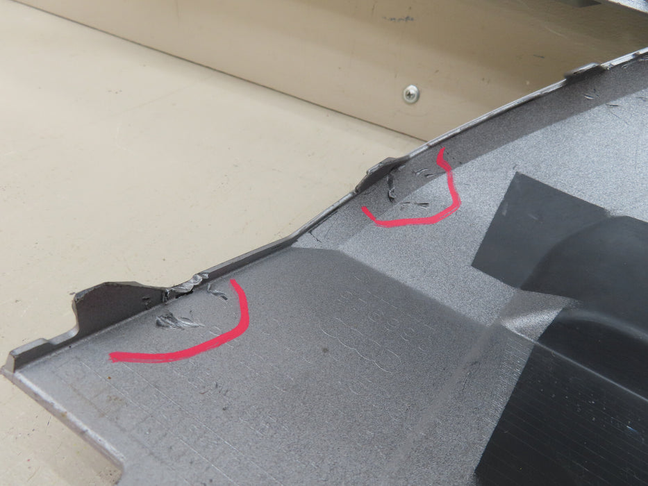 2015-2019 AUDI Q7 REAR LOWER BUMPER COVER DIFFUSER OEM 4M0807568B