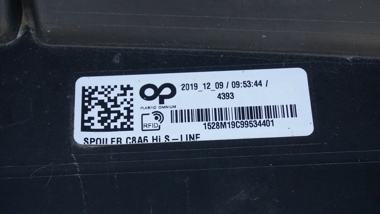 2018-2020 AUDI A6 S6 S-LINE REAR BUMPER COVER PANEL W/ VALANCE 4K5807511C OEM
