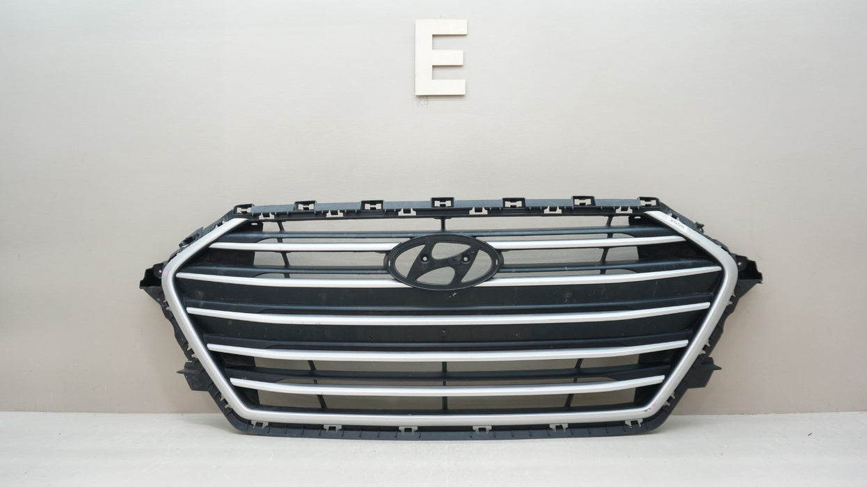 2017-2018 HYUNDAI ELANTRA FRONT BUMPER RADIATOR GRILLE OEM 86350-F3000