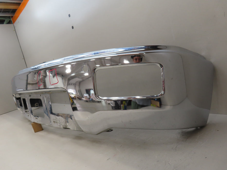 2014 2015 CHEVROLET SILVERADO 1500 FRONT BUMPER METAL OEM