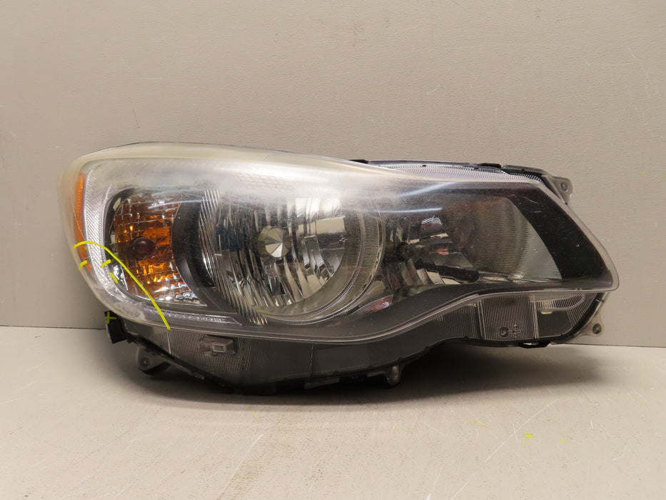 2012-2016 SUBARU IMPREZA RIGHT PASSENGER SIDE HEADLIGHT HALOGEN OEM