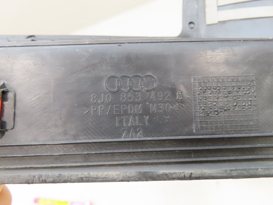 2008-2015 AUDI TT QUATTRO COUPE RIGHT SIDE DOOR SILL SCUFF PLATE OEM 8J0853492G