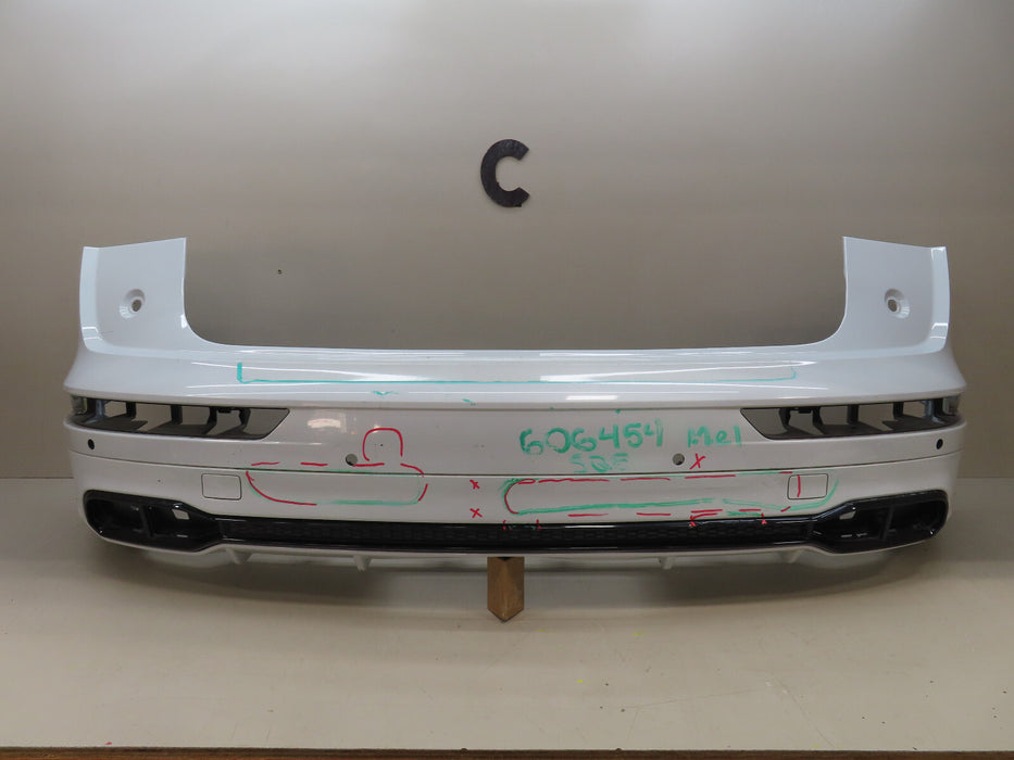 2017-2020 AUDI SQ5 Q5 S-LINE REAR BUMPER COVER OEM 80A807511C
