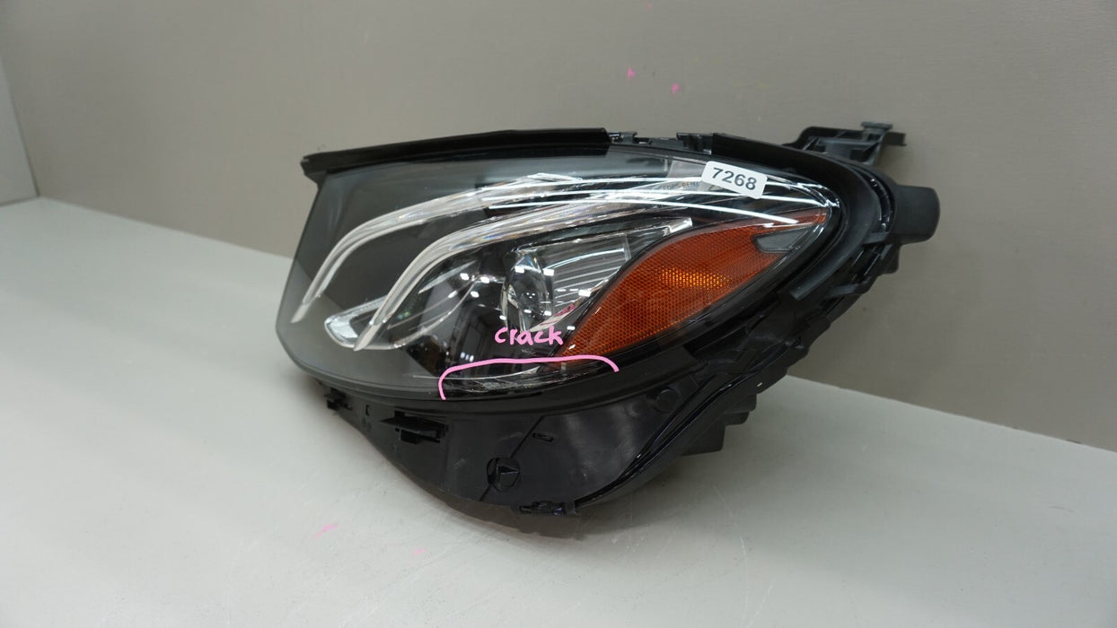 2017-2021 MERECEDES-BENZ E-CLASS FRONT LEFT DRIVERS SIDE HEADLIGHT LED OEM