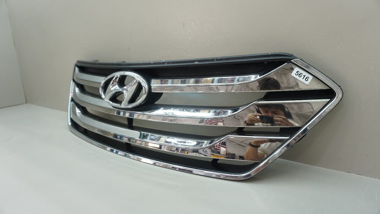 2013-2015 HYUNDAI SANTA FE FRONT UPPER GRILLE OEM 86351-2W000 OEM  13 14 15