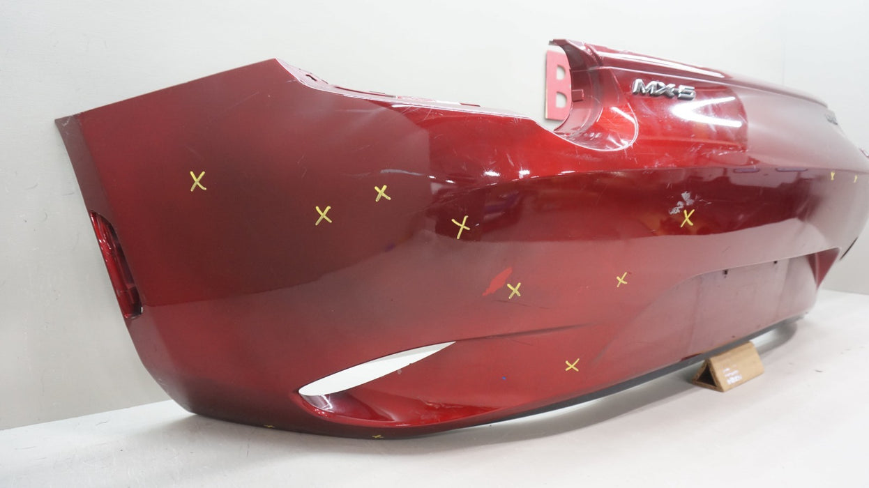 2016-2018 MAZDA MX-5 MIATA CONVERTIBLE REAR BUMPER COVER PANEL OEM N243-50221