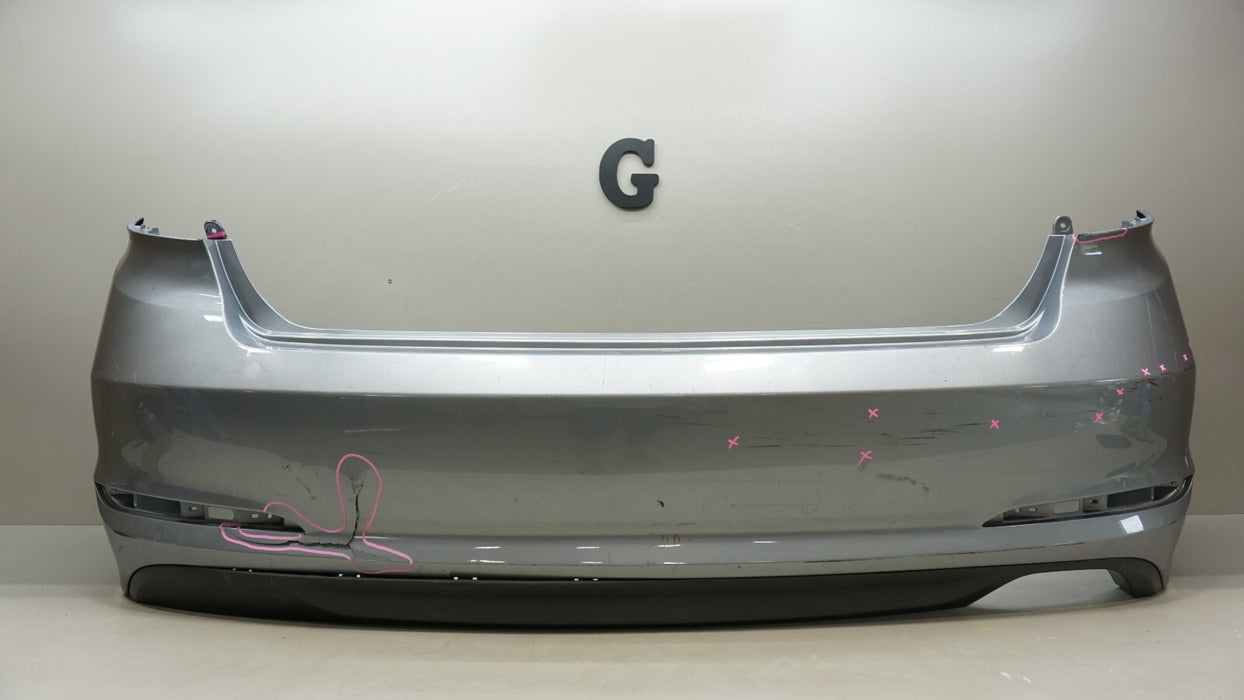 2015-2017 HYUNDAI SONATA REAR BUMPER COVER PANEL W/ VALANCE OEM 86611-C2000