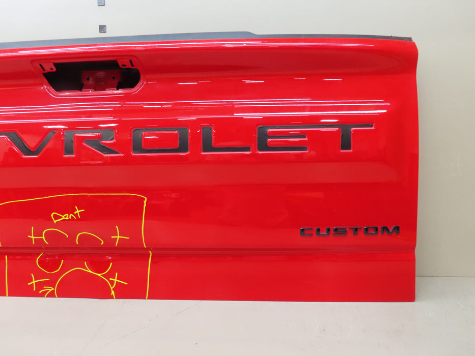 2020-2024 CHEVROLET SILVERADO 2500 3500 REAR LIFTGATE TAILGATE PANEL OEM