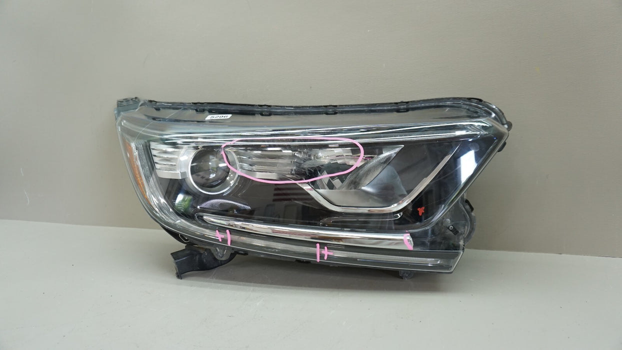 2017-2019 HONDA CR-V FRONT RIGHT PASSENGER SIDE HEADLIGHT LAMP HALOGEN OEM