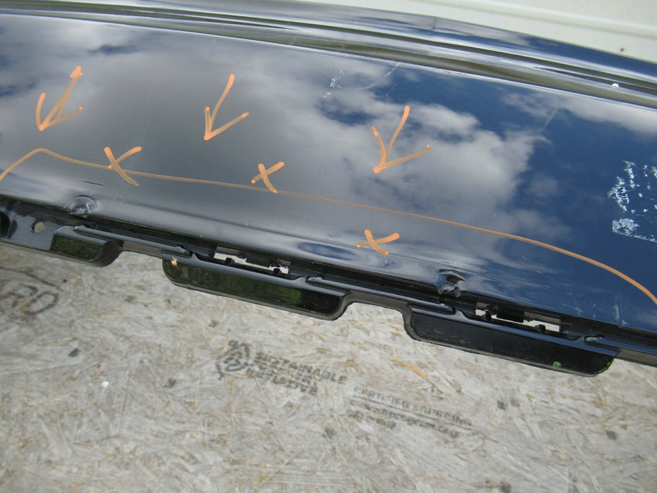 2019-2020 ACURA RDX REAR BUMPER COVER PANEL PLASTIC BLACK W/O SENSORS OEM