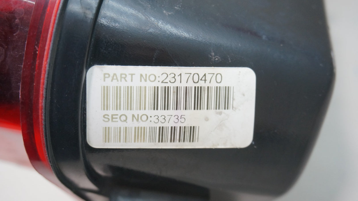 2014-2019 CHEVROLET CORVETTE C7 REAR PASSENGER RIGHT TAILLIGHT 23170470 OEM