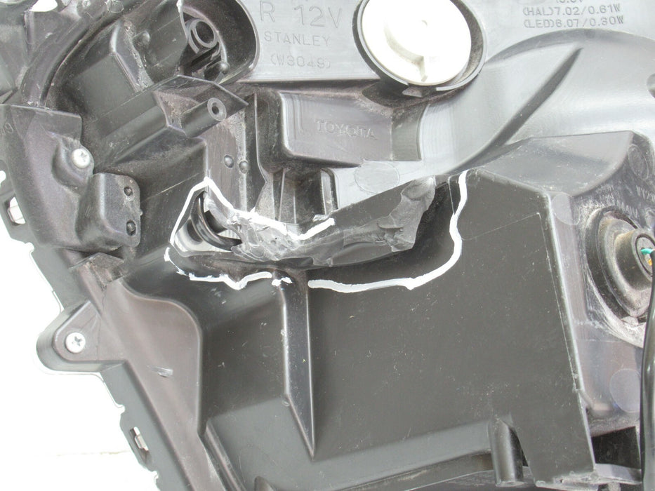 2016 2017 2018 TOYOTA RAV4 FRONT RIGHT PASSENGERS SIDE LED HEADLIGHT OEM