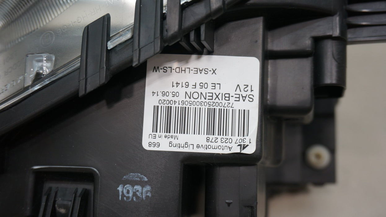 2007-2015 MINI COOPER S FRONT LEFT DRIVERS SIDE XENON HID HEADLIGHT OEM