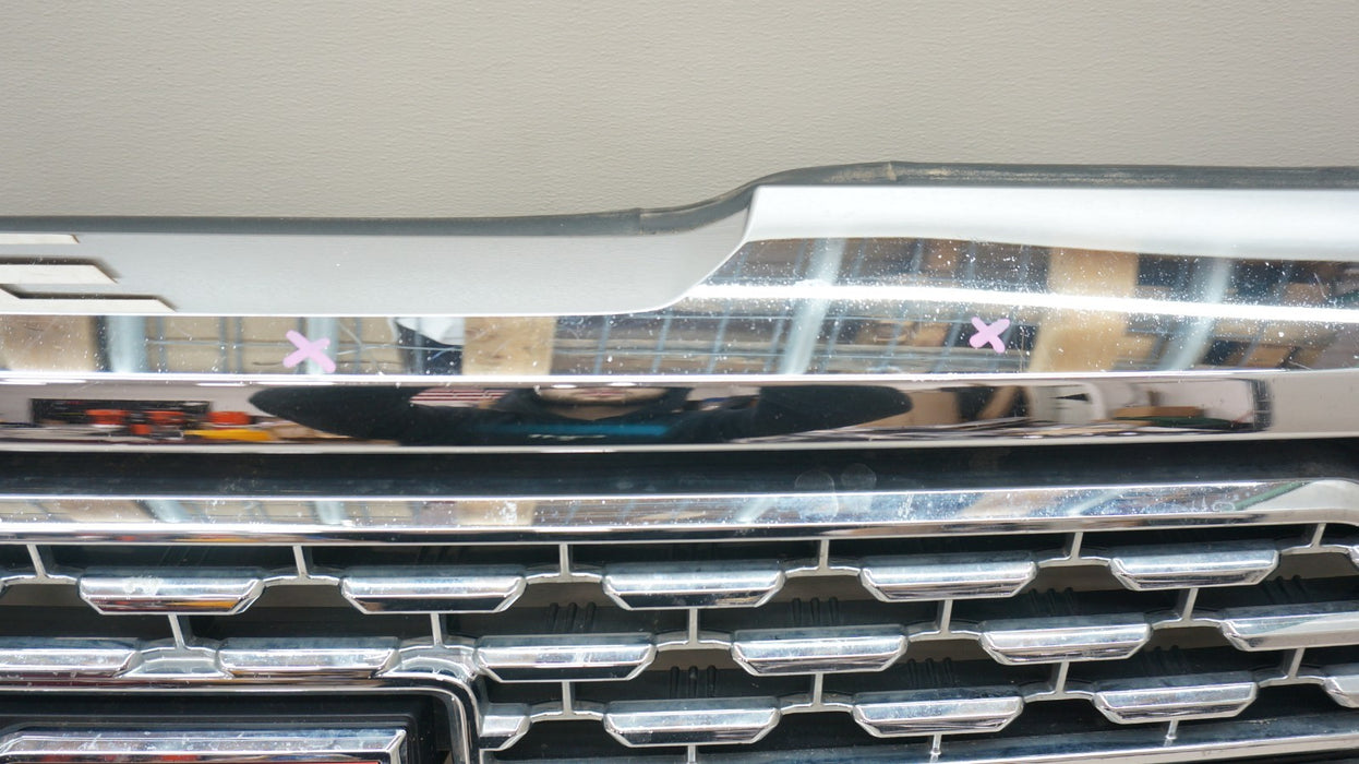 2019-2021 GMC SIERRA DENALI FRONT BUMPER RADIATOR GRILLE OEM
