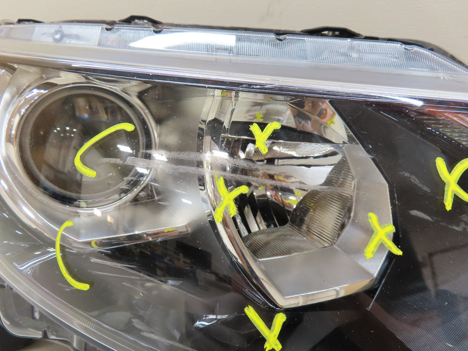 2017-2019 NISSAN ROGUE SPORT FRONT RIGHT PASSENGER HEADLIGHT LAMP HALOGEN OEM