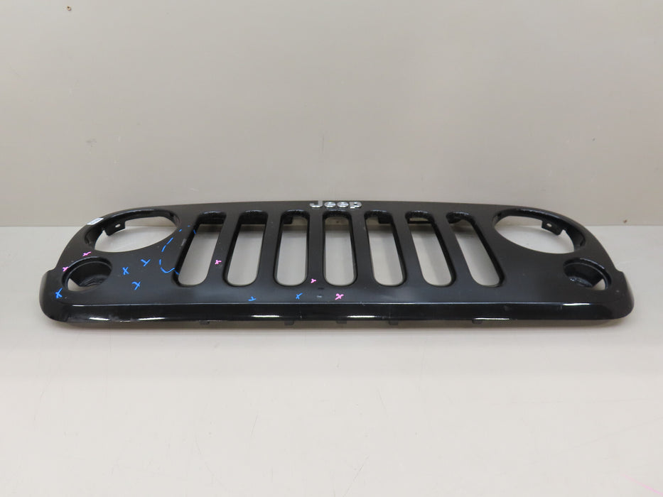 2007-2018 JEEP WRANGLER JK FRONT RADIATOR GRILL GRILLE OEM 1BM91TRM