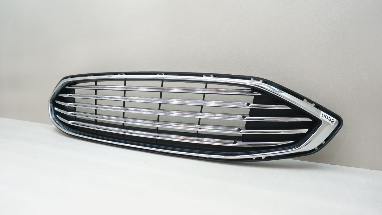 2017-2018 FORD FUSION FRONT UPPER BUMPER RADIATOR GRILLE OEM HS73-8150-AEW