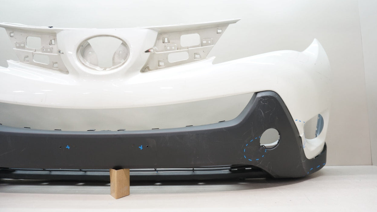 2013-2015 TOYOTA RAV4 FRONT BUMPER COVER PANEL OEM 52411-0R010